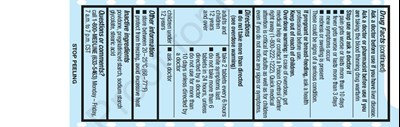 Peel Away Bottom Package Label (Otcm00022 V2 Re26eut Peel Away Bottom Label)